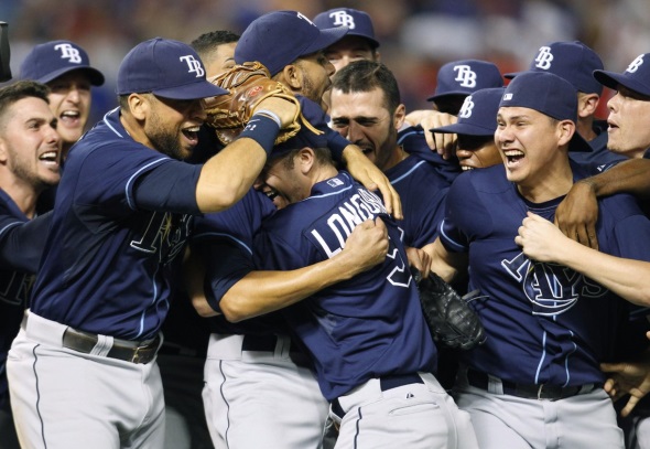 Rays back in playoffs