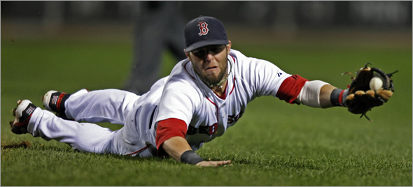 Pedroia First Sox 2B Gold Glove Winner Since Doug Griffin in '72