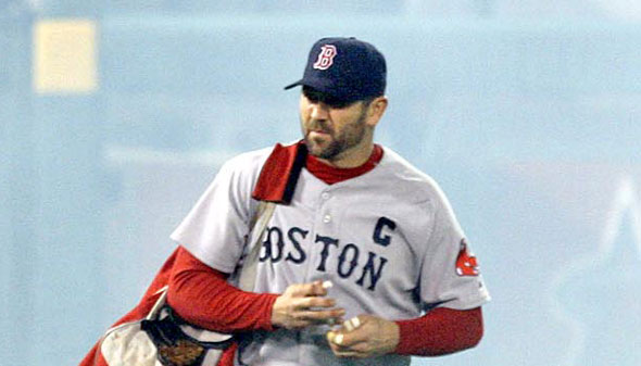 Red Sox catcher Jason Varitek