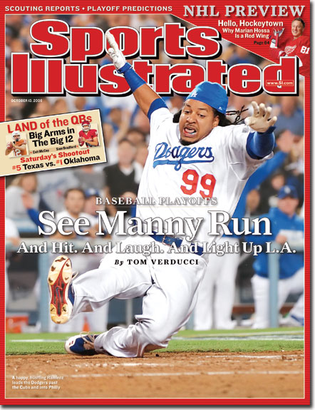 Manny's on the cover of SI's Oct. 13 issue