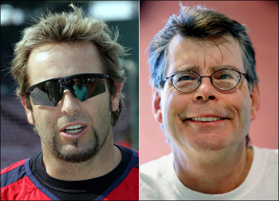 Kevin Millar and Stephen King are Out