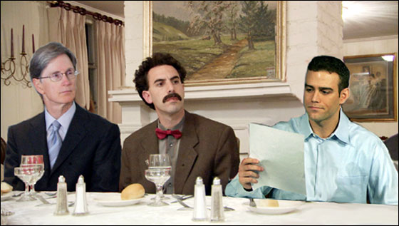John Henry, Borat, Theo Epstein meet to discuss Daisuke Matsuzaka's contract