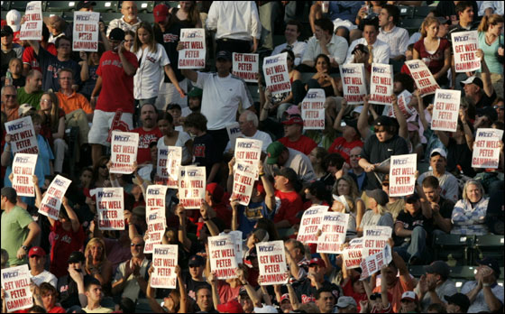 Fenway Fans Wish Gammons Well Wishes