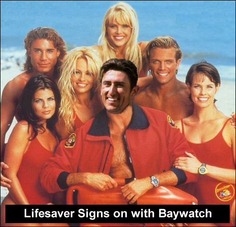 Nomar Signs on with Baywatch