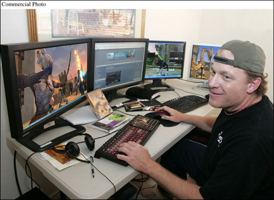 Schilling is an avid video game enthusiast logging countless hours playing multiple EverQuest II characters simultaneously on an elaborate four-monitor computer system. The baseball great says playing online video games is a nice break from spring training and an excellent way to keep in touch with his kids while on the road.  Schilling recently signed an endorsement deal with Sony Online Entertainment, creators of EverQuest II.