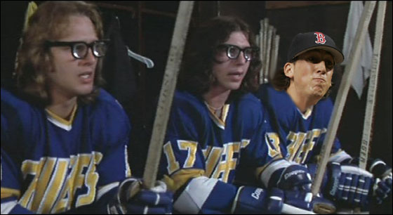 The Hanson Brothers from Slapshot