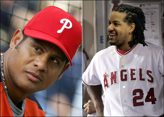 Bobby Abreu and Manny the Angel