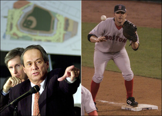 Larry Lucchino and Doug Mientkiewicz