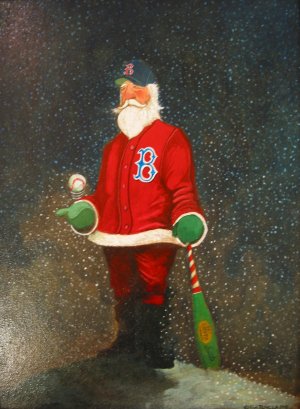 Red Sox Santa
