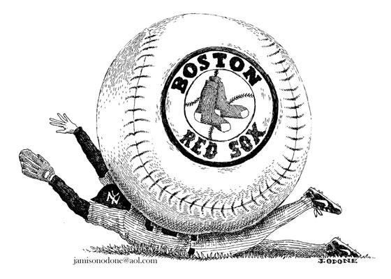 Boston Dirt Dogs / Jamison Odone Illustration