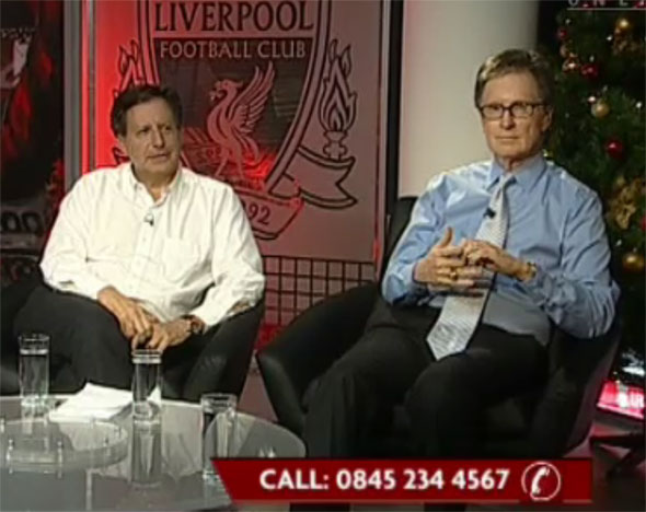 Liverpool's principal owner John Henry and Chairman Tom Werner talk Liverpool all night